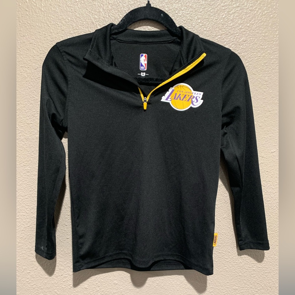 lakers longsleeve half zip
